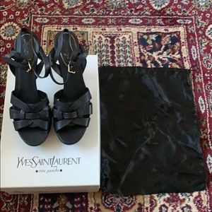 💯 Authentic YSL Tribute sandals 75mm